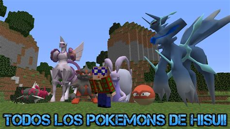 Como Conseguir Los Pokemone De Hisui I Pixelmon Reforged I