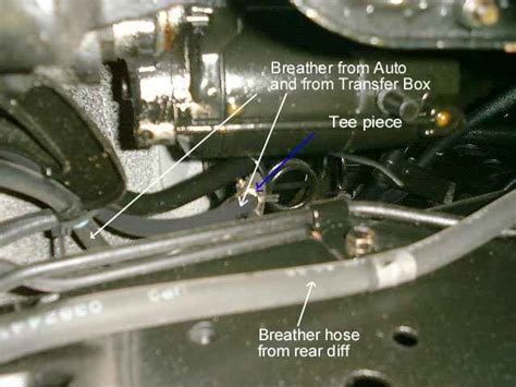 Diff And Gearbox Breather Extension