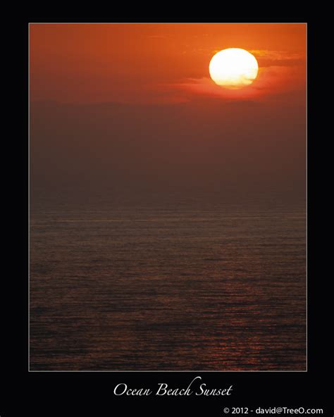 Ocean Beach Sunset | MyDailyPhotograph.com | Fine Arts Photography by ...