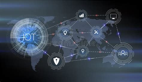 Internet Das Coisas IoT E Do Conceito Dos Trabalhos Em Rede Para