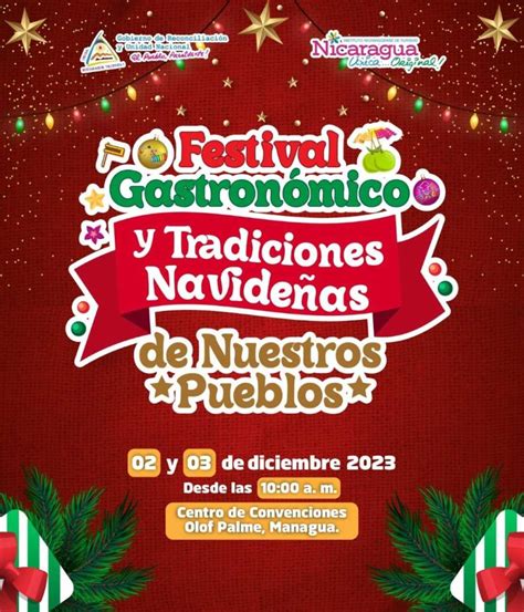 Ya se acerca el Festival Gastronómico y Tradiciones Navideñas de