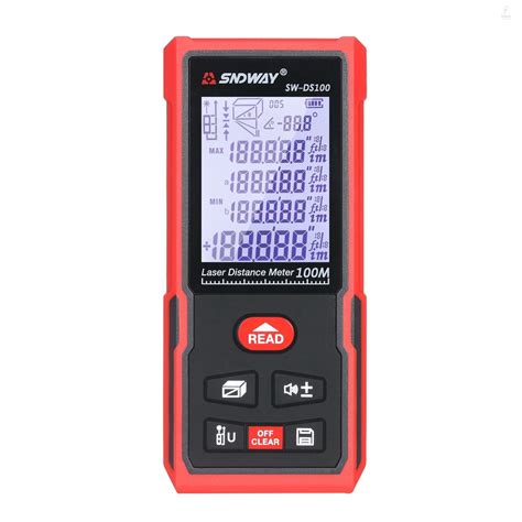 Flp Sndway 100m Portable Laser Distance Meter Handheld Digital Laser