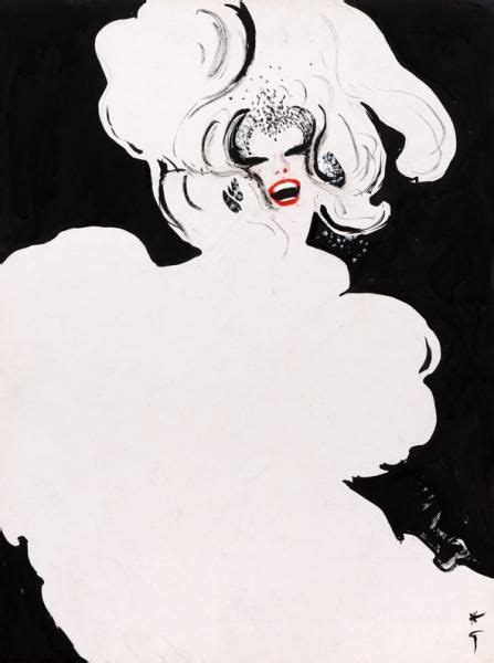 Femme En Plumes Projet D Affiche Pour Le Cabaret Le Lido 1994 Par