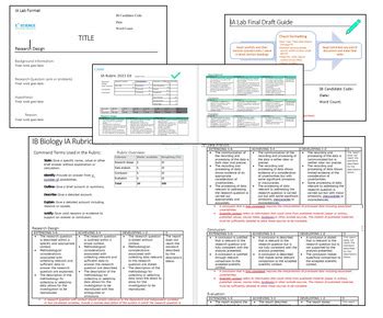 A Practice Test Key Ib Dp Biology Exam By E Science Tpt