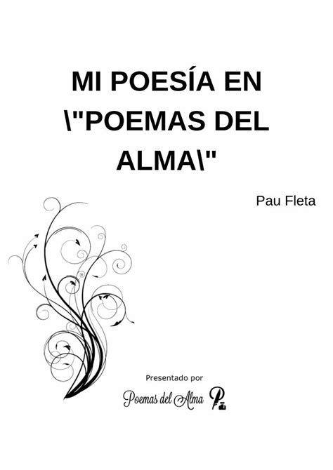 PDF Poemas del Alma Antología de pfleta Imagen Como tú Despedida El