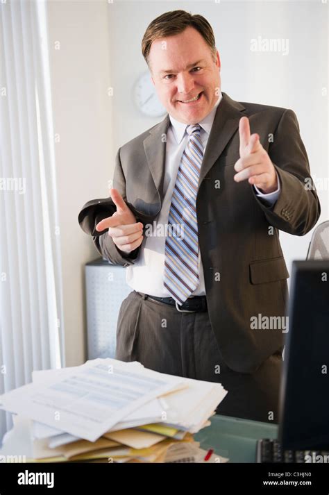 Cheesy Businessman Hi Res Stock Photography And Images Alamy