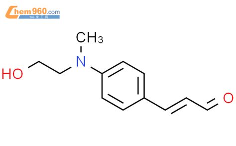 477892 08 3 2 Propenal 3 4 2 hydroxyethyl methylamino phenyl 化学式