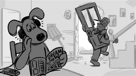 Aardman Academy Storyboard - Wallace and Gromit in Dream Home | PPT ...