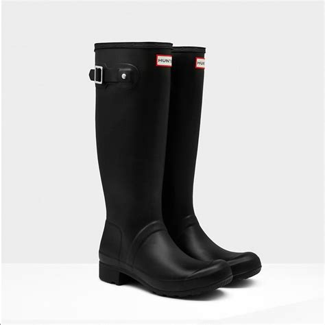 Hunter ️ Tall Matte Tour Black 🖤 Rain Boots 💦☂️