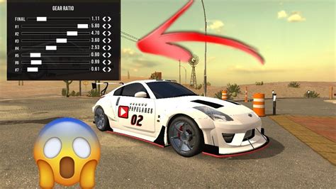 Gearbox Para Drift Nissan 350z Car Parking Multiplayer Jp02 Youtube