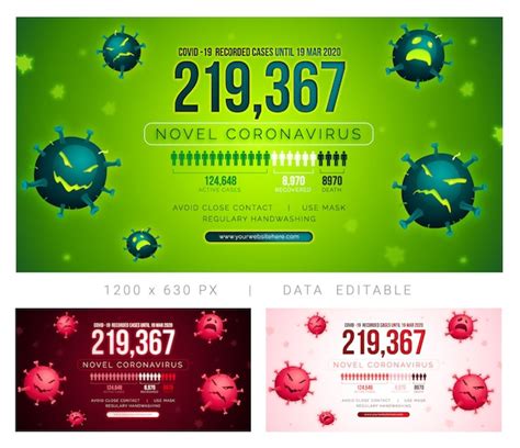 Virus Infographic Social Media Post Premium Psd File