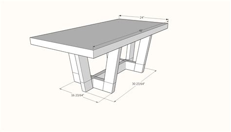 DIY Modern Coffee Table plans » Famous Artisan