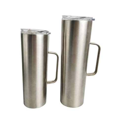 2021 30oz Stainless Steel Skinny Tumbler With Handle Vacuum Insulated