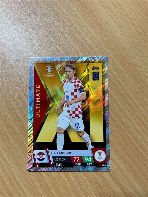 Topps Match Attax Euro Ultimate Luka Modric Comprare Su Ricardo