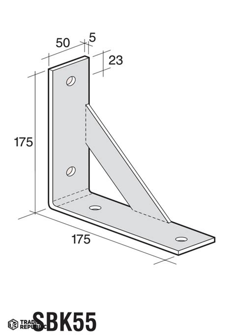 Pryda Sbk Angle Bracket B Hitools