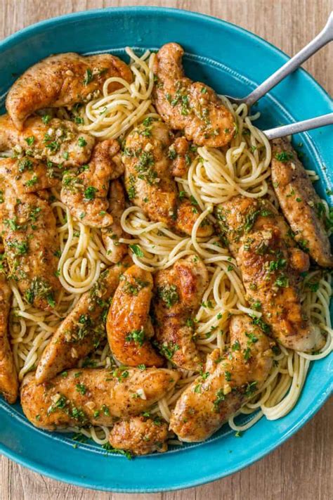 Chicken Scampi Pasta Recipe Video