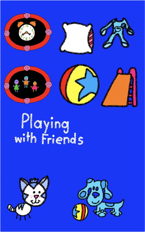 Blues Clues Playing with Friends VHS Cover by Zoboomafo on DeviantArt