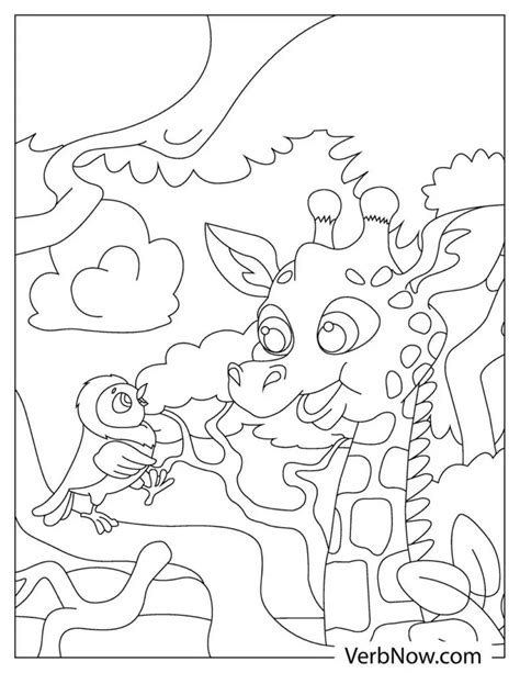 Free CUTE ANIMALS Coloring Pages for Download (Printable PDF)