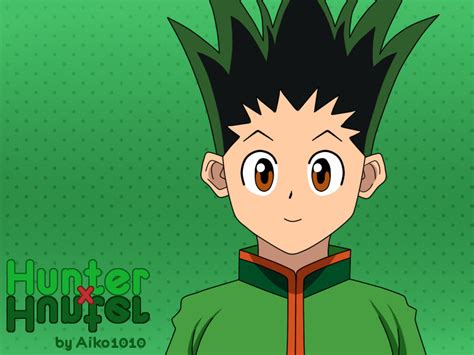 Hunter X Hunter Animation Gon Smiling By Aiko1010 On Deviantart