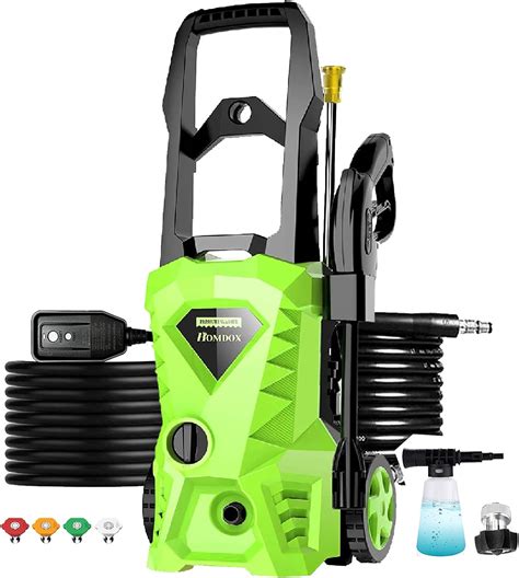 Amazon Homdox 2300PSI Electric Pressure Washer 1 8GPM 1500W