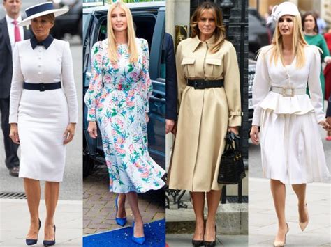 Photos Melania Et Ivanka Trump En Europe La Battle De Looks Closer