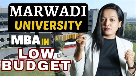 Marwadi University Programs Offered Admission Process Campus