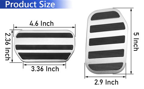 Ttcr Ii For F Pedal Covers For F Gas Pedal Covers And