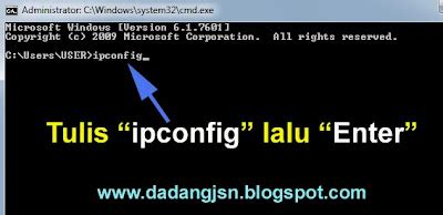 CARA MENGETAHUI IP ADDRESS ALAMAT IP KOMPUTER PADA LAPTOP PC