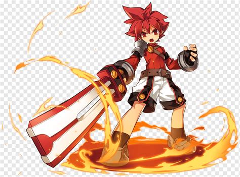 Elsword Video Game Elesis Player Personagem Outros Diverso Jogo