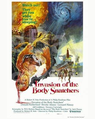 Invasion of the Body Snatchers (1978) Poster 10x8 Photo | eBay