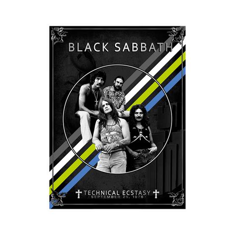 Technical Ecstasy Limited Edition Lithograph Black Sabbath Official Store