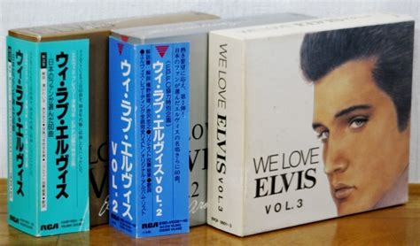 代購代標第一品牌－樂淘letao－エルヴィス・プレスリーwe Love Elvis Vol1～3★3セットまとめて