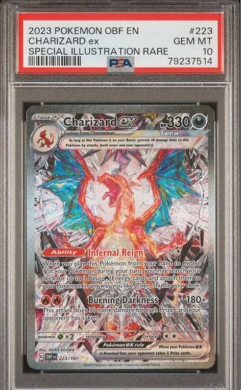 Mavin Charizard Ex 223 Psa