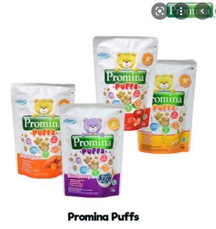 Promina Puff Cemilan Snack Bayi Gr Usia M Rasa Strawberry Apple