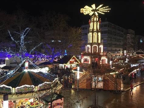 So schön war der 47 Goldene Weihnachtsmarkt in Pforzheim Pforzheim