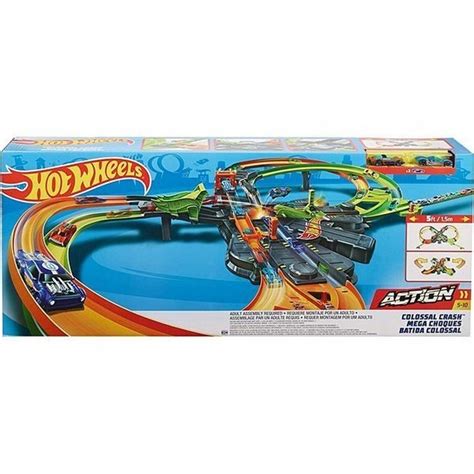 Kolosalna Kraksa Hot Wheels Mega Zestaw Tor Gfh Oficjalne Archiwum Allegro