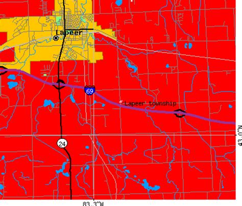 Lapeer township, Lapeer County, Michigan (MI) Detailed Profile