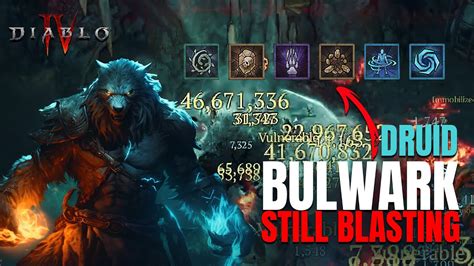 Bulwark Still Blasting In Diablo 4 Updated Season 1 Druid Build YouTube