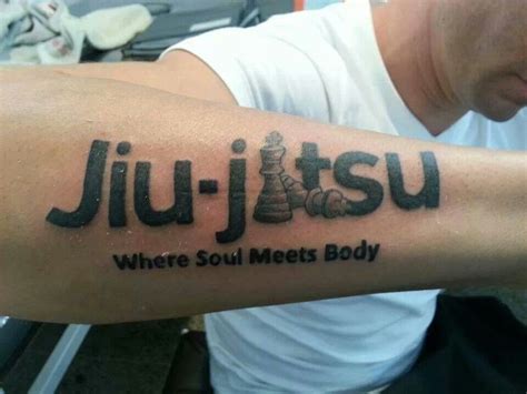 Body And Soul Bjj Tattoo Tattoo Foto Tattoo Script Tattoo Quotes