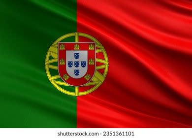 Flag Portugal 3d Model Stock Illustration 2385744695 | Shutterstock