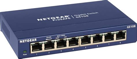 Customer Reviews: NETGEAR 8-Port 10/100/1000 Gigabit Ethernet Unmanaged ...