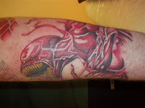 carnage tattoo by kleetat2 on DeviantArt