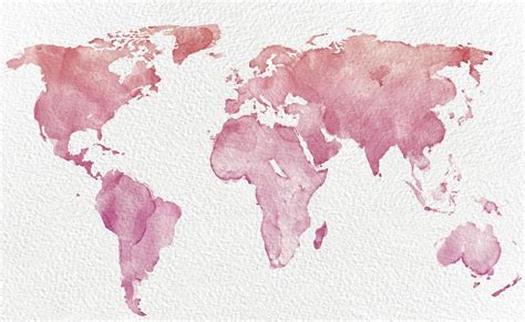 Watercolor World Map 4479684 Stock Photo at Vecteezy