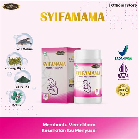 Jual Syifamama Asi Booster Obat Herbal Pelancar Asi Ibu Pelancaran