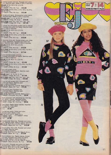 Sears 1988 Fallwinter Catalog Rare 6 80s And 90s Fashion 80s