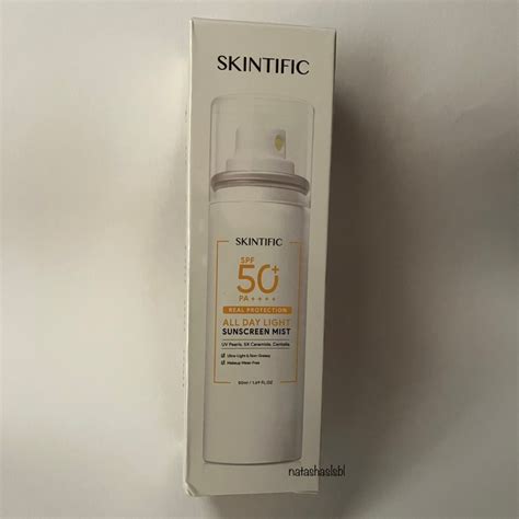 Jual Skintific All Day Light Sunscreen Mist Spf50 Pa Sunscreen