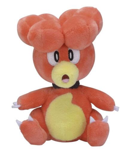 Pokemon Center Original Sitting Cuties Plush Magby In Magma Baby