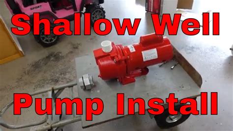 Shallow Well Pump Replacement Red Lion Rl Sprk Youtube