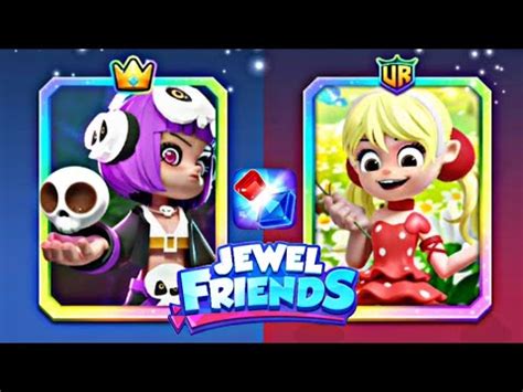 Jewel Friends Match Pvp Skeleton Vs Carnation Youtube