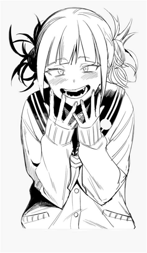 Himiko Toga Black And White Craftly